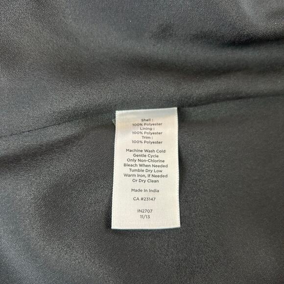 Talbots Black and White Floral Midi Dress - Picture 9 of 12